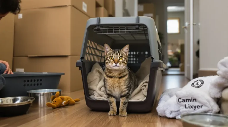 Accueil « Je pensais qu’il suffisait de l’emmener avec moi » : ce qu’il faut vraiment préparer pour déménager avec son chat